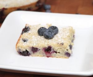 Blueberry Banana Breakfast Cake