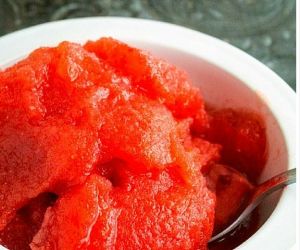 STRAWBERRY MOSCATO SORBET