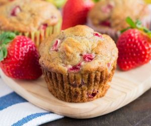 Strawberry Banana Muffins