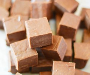 3-Ingredient Milk Chocolate Fudge