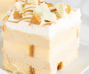 No Bake White Chocolate Peanut Butter Dessert