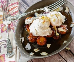 Caramelized Plantain Ice Cream Sundae