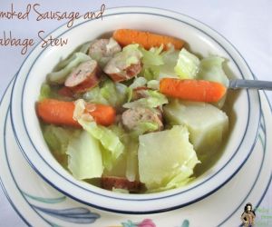 Smoked Sausage, Potatoes, Carrots, and Cabbage Stew