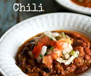 Beef and Chorizo Chili