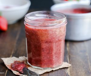 Strawberry Rhubarb Chia Jam