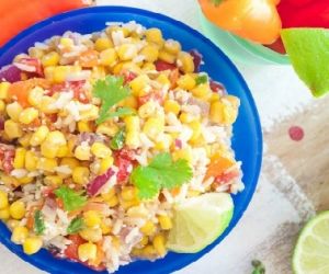 Easy Mexican Chopped Corn Salad