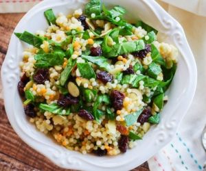 Cherry Almond Moroccan Inspired Couscous