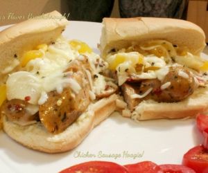 Chicken Sausage Hoagie!