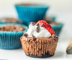 Mini Nutella Cheesecakes