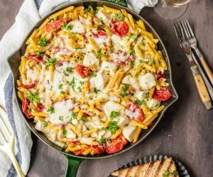 Chicken Alfredo Skillet