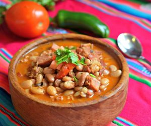 Authentic Mexican Charro Beans