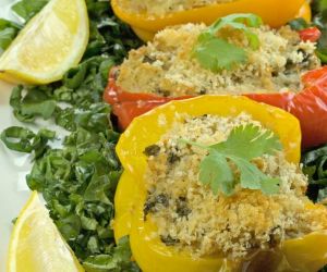 Quinoa Stuffed Bell Peppers