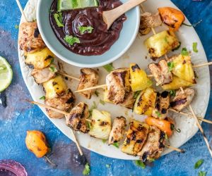 Pineapple Chicken Kebabs