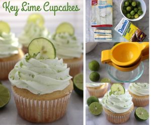 Key Lime Cupcakes with Key Lime Butter Cream Icing