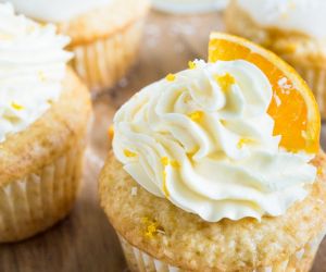 Orange Creamsicle Cupcakes