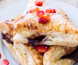 Strawberry Nutella Turnovers