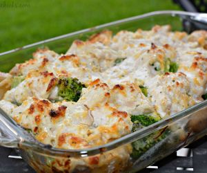 Chicken, Broccoli, and Potato Casserole