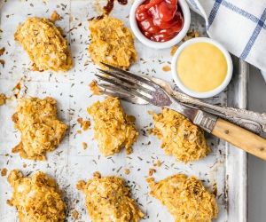 French Onion Chicken Nuggets