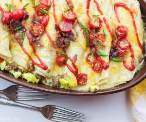 Gluten-Free Breakfast Enchiladas