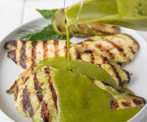 Grilled herb and lime chicken