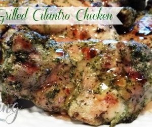 Grilled Cilantro Chicken