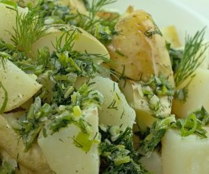 Potatoes with Green Onion & Dill