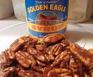 Golden Eagle Syrup Candied Pecans