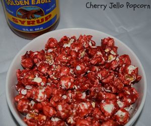 Cherry Jello Popcorn