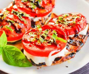 Balsamic Grilled Caprese Chicken