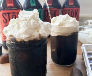 Whipped Cream Cold-Brew Iced Coffee