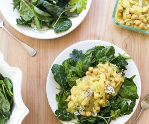 [ad] Curry Chicken Power Greens Salad