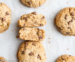 Chocolate Chip Macaroons (Gluten Free + Vegan)