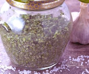 Homemade Fresh Herb Salt