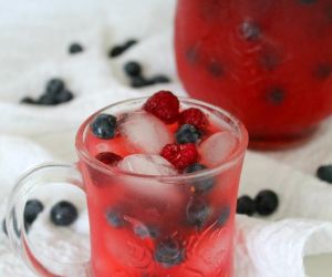 Raspberry Blueberry Lemonade