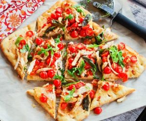 Chicken BLT Flatbread