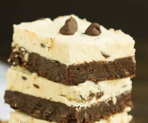 Cookie Dough Frosted Brownies