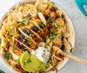 Chicken Enchilada Pasta Salad