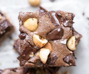 Chocolate Hazelnut Bars (Gluten Free + Paleo)