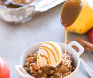 Apple Pear Crisp (Gluten Free, Paleo + Vegan)