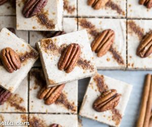 Chai Cheesecake Bars (Gluten Free, Paleo + Vegan)