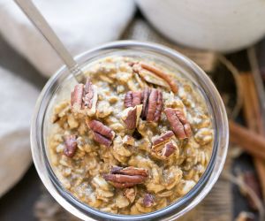 Pumpkin Spice Latte Overnight Oats