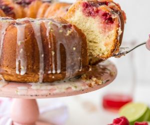 Raspberry Moscow Mule Cake