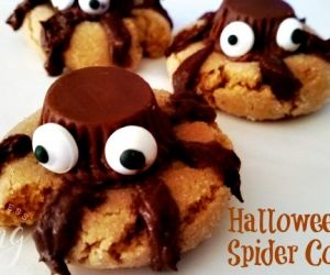 Halloween Spider Cookies #SundaySupper