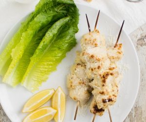 Oven-Baked Caesar Chicken Skewers