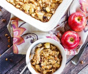 Apple Cinnamon Oatmeal Bake