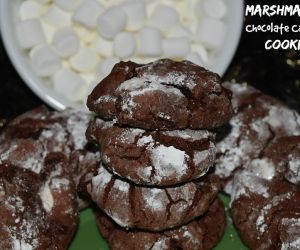 Marshmallow Chocolate Cake Mix Cookies