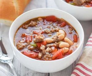 Sausage and Bean Soup - Seasonal Cravings