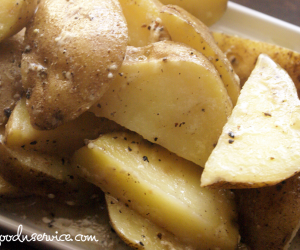 Instant Pot Sous Vide Style Parmesan Potato Wedges