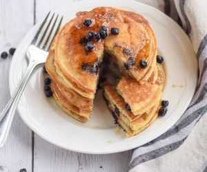 Paleo Blueberry Pancakes