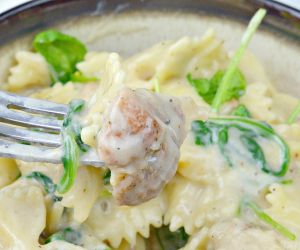 Pressure Cooker Chicken Florentine